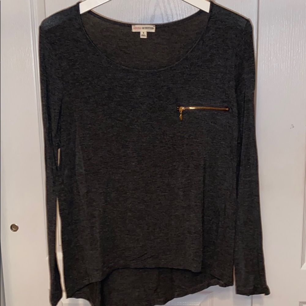 Gray long sleeve